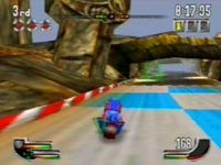 une photo d'Ã©cran de Extreme G sur Nintendo 64